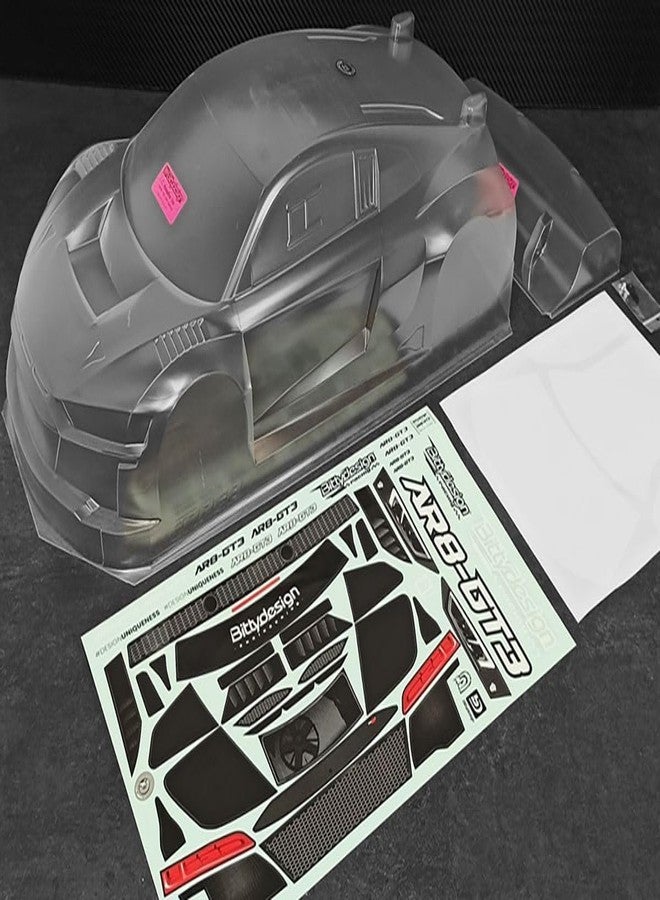 هيكل Bittydesign AR8-GT3 لسيارة GT LWB بمقياس 1:8 - Image 2